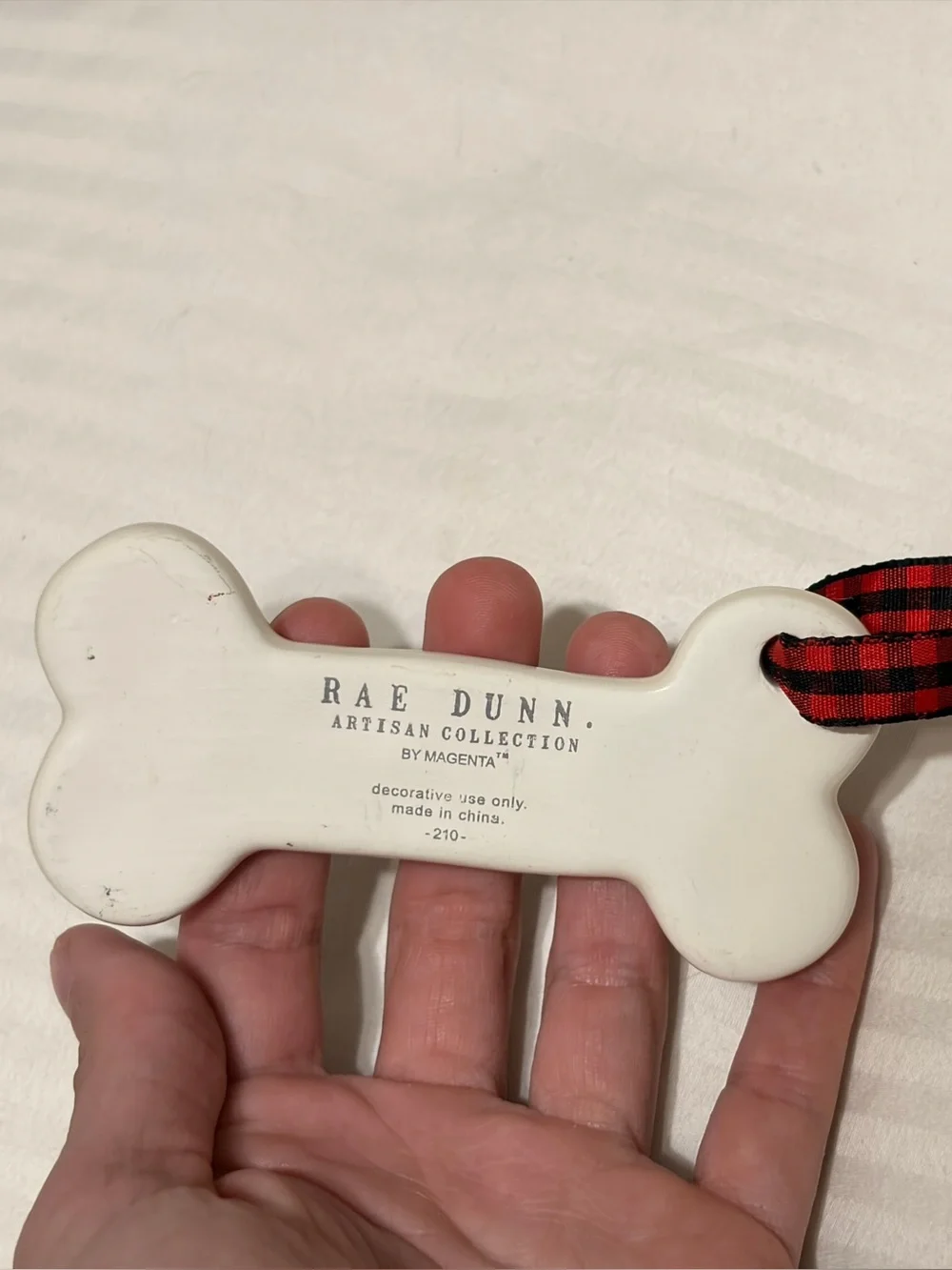 Sof3 RAE DUNN DOG THEMED ORNAMENTS